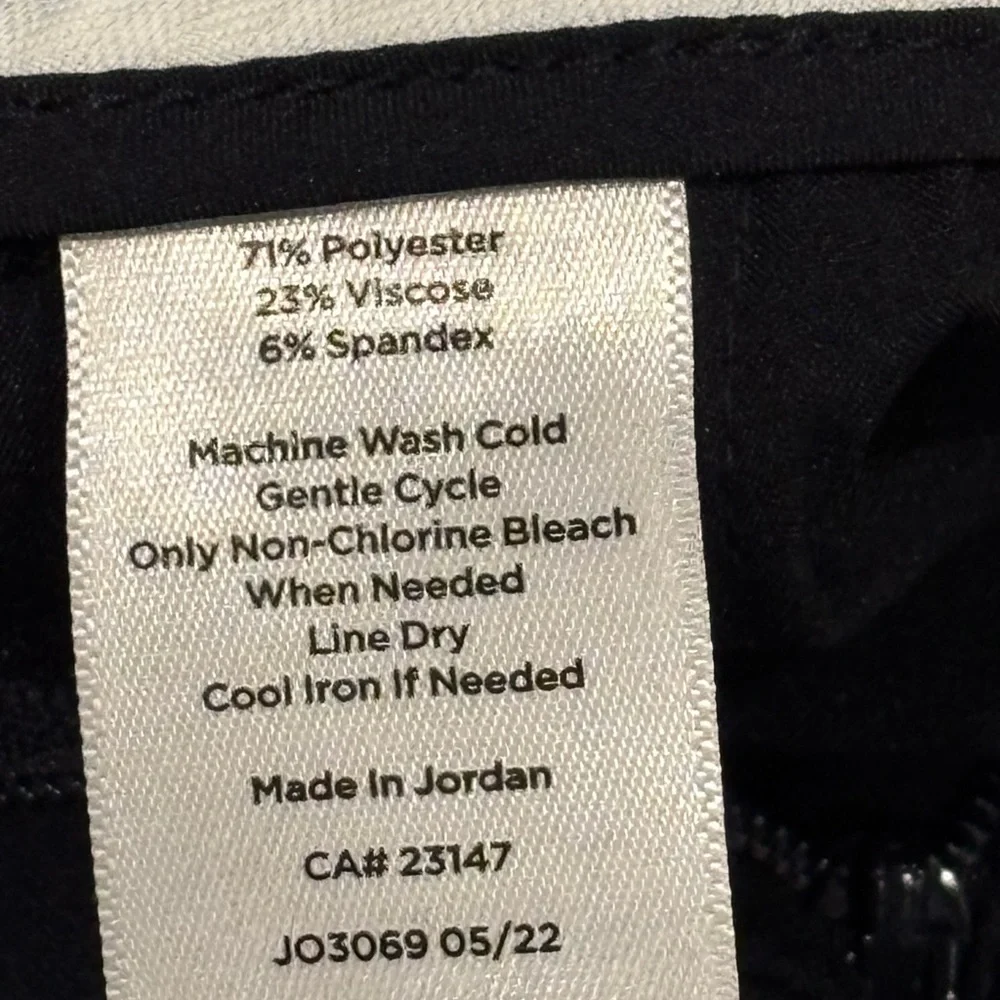 TALBOTS NWT NAVY HAMPSHIRE STRAIGHT ANKLE PANTS SIZE 14 - Picture 13 of 14